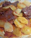 Estofado fácil de carne con papa