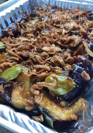 Foto resep Sambal Terong Ungu Pete