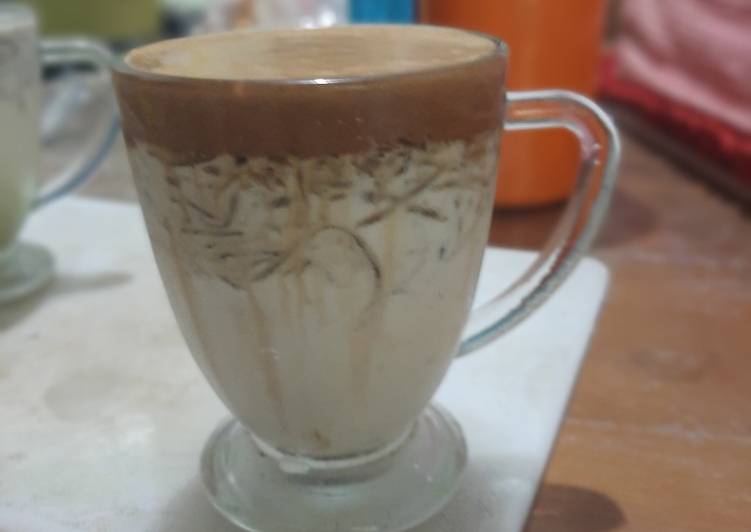 Dalgona cincau hitam