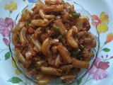 મિક્સ વેજ મેક્રોની એલ્બો   પાસ્તા (Mix Veg Macaroni Elbo Pasta Recipe In Gujarati)