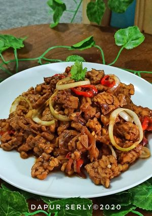 Foto resep 8. TEMPE TERIYAKI