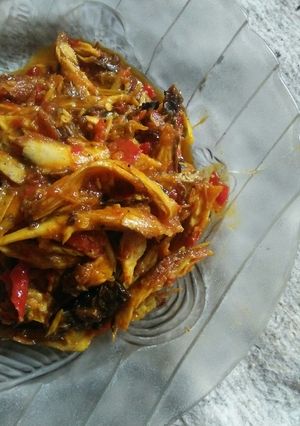 Foto resep Tongkol suwir pedas