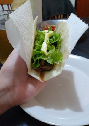 Una foto de Tacos de carne