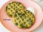 Gambar waffle sayur