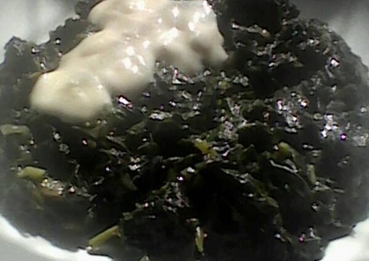 Mchicha in milk