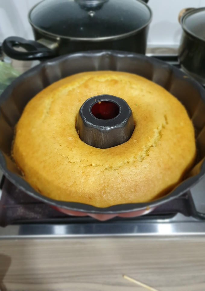 Una foto de Queque de naranja para aplv y aam