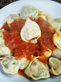 Cappelletti de verdura pollo ricota