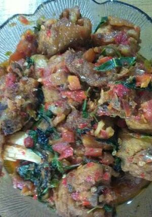 Foto resep Ayam goreng kemangi rica-rica