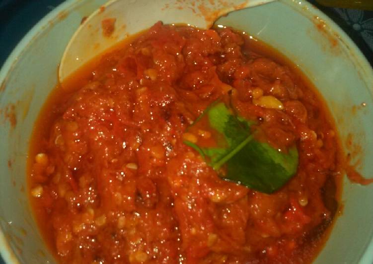 Langkah Mudah untuk Membuat Sambal Terasi Anti Gagal