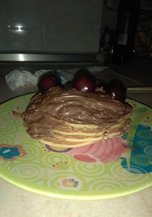 Φωτογραφία της συνταγής Pancakes με merenda