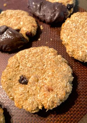 Una foto de Galletas de avena y limón sin harina ni azúcar