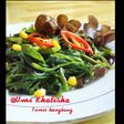 Tumis kangkung jamur kuping
