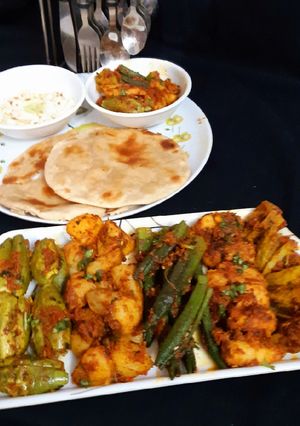 A picture of Tava Fried Veggies.