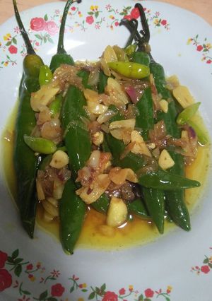 Foto resep Cabe ijo tumis