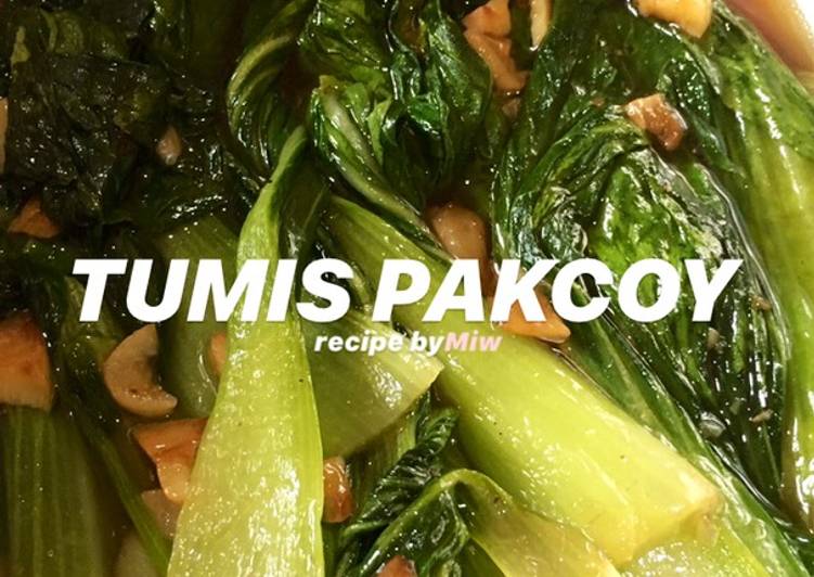 Tumis Pakcoy