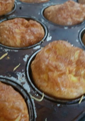 Une photo de Omelette forme muffin