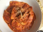 A picture of butternut squash ravioli