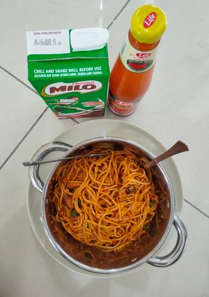 Gambar Spagetti Sardin