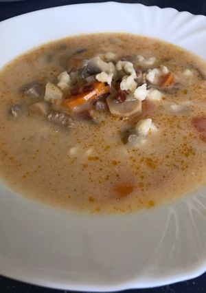 Bakonyi betyárleves recept fotója