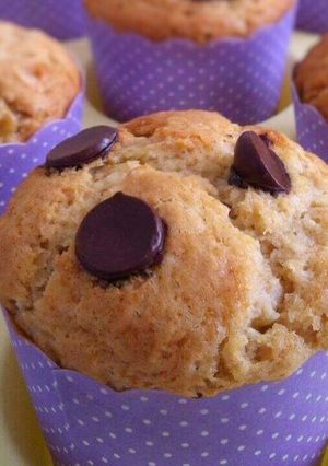 Foto resep Banana Chocolate Chip muffins (pr_olahancoklat)