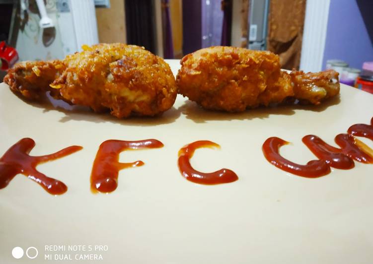 Steps to Prepare Any-night-of-the-week KFC style fried chicken drumstick