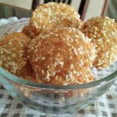 รูปของ Pisang pasir krispi wijen