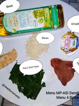 Cara Mudah Membikin Resep Menu MP-ASI 4 Bintang Usia 6 Bulan Bubur Hati Ayam Sawi Hijau yang Menggugah Selera Anti Ribet, Uenak Banget