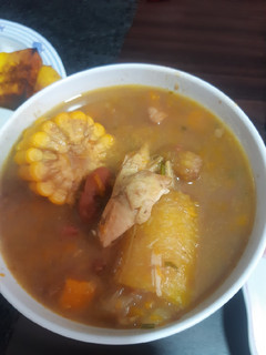 Una foto de Sopa de frijoles