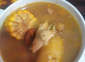 Una foto de Sopa de frijoles
