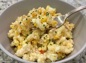 Una foto de Ensalada Fria de macarrones