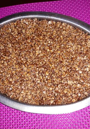Una foto de Torta de avena y chocolate