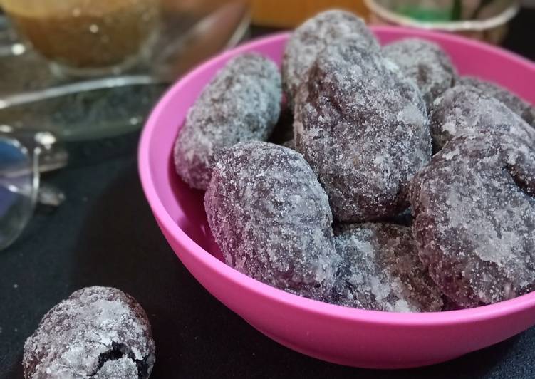 resep cara buat Gemblong ketan hitam