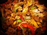 steak fajitas