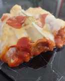 Canelones rellenos de Pollo con pasta al huevo desde 0