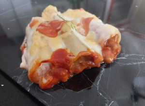 Una foto de Canelones rellenos de Pollo con pasta al huevo desde 0