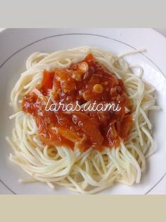 Foto resep Spaghetti Saus Tomat