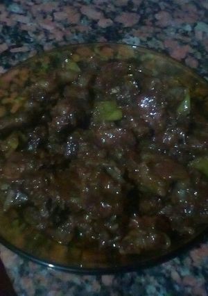 صورة لوصفة قطع لحمة بالبصل رووعة