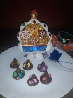 মিনি চকোলেট মোদক(mini chocolate modok recipe in Bengali) রেসিপির প্রধান ছবি