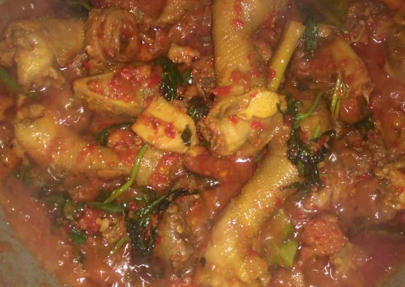 Bagaimana Membuat Rica ayam kemangi, Enak