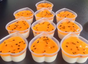 Hình của món Panna cotta.