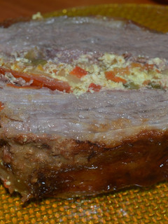 Una foto de Colita de cuadril rellena al horno