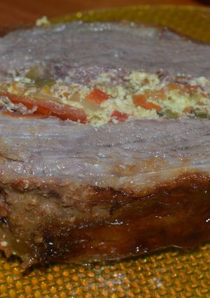 Una foto de Colita de cuadril rellena al horno