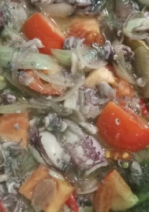 Foto resep Cumi hitam