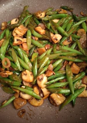 Foto resep Oseng-oseng Buncis Jamur