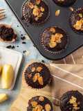 Bánh chocolate muffin(công thức nhà hàng)
