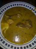 Mbaipy de pollo y carne