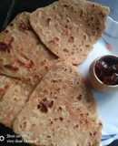 Carrot  Paneer  Paratha