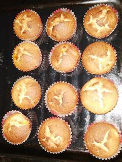 Una foto de Muffins de Banana con canela