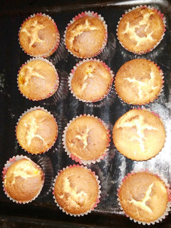 Una foto de Muffins de Banana con canela