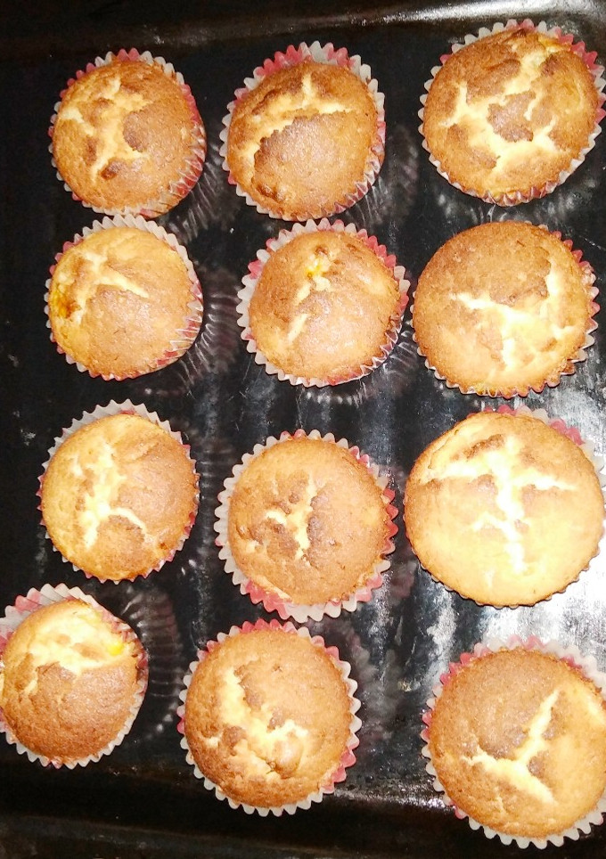 Una foto de Muffins de Banana con canela